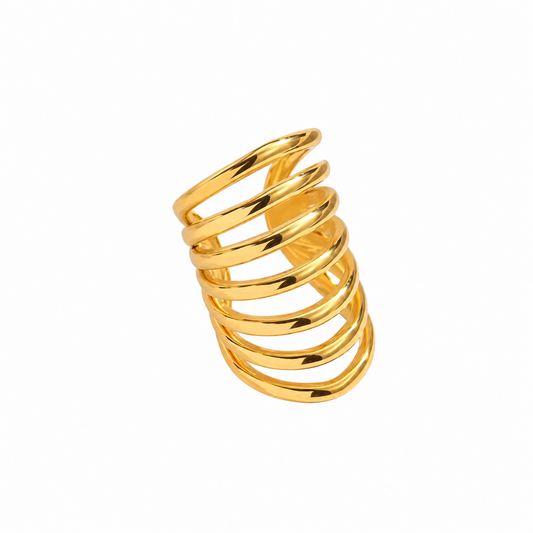 Earcuff Roxy de Acero Inoxidable 316L