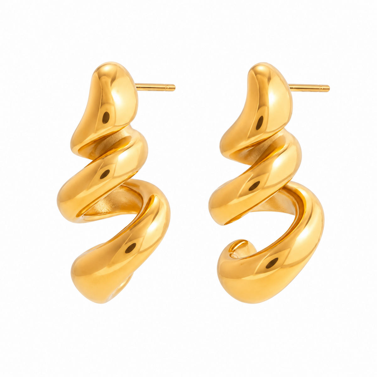 Aretes Oriana de Acero Inoxidable 316L