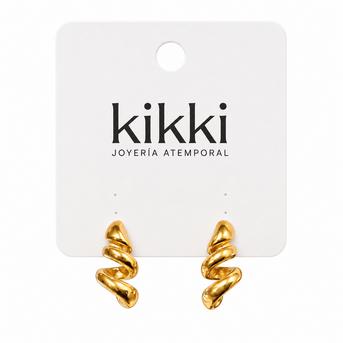 Aretes Oriana de Acero Inoxidable 316L