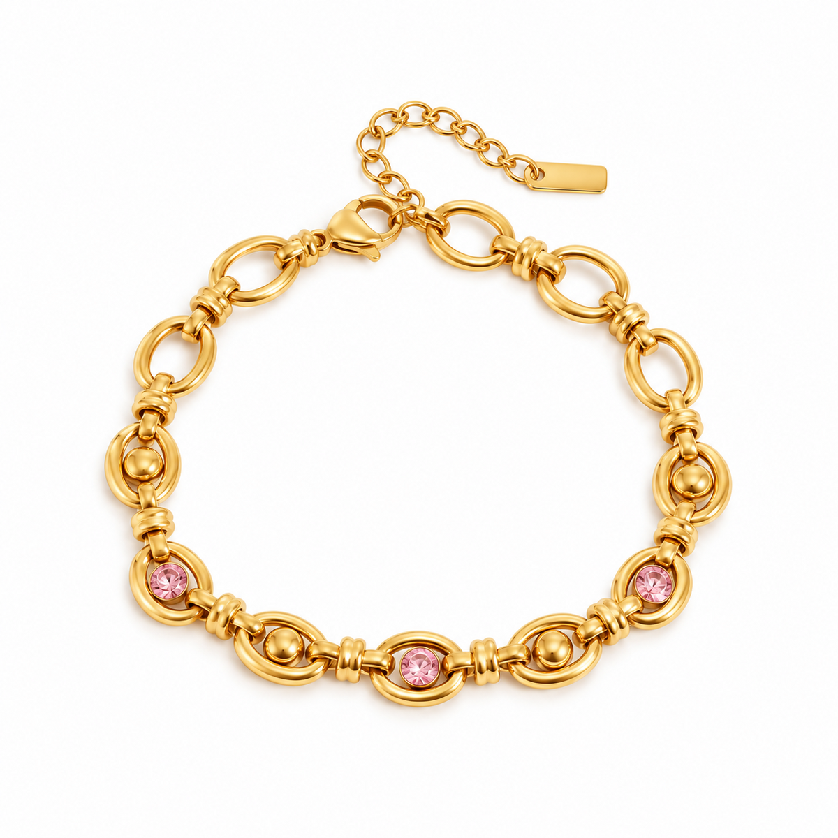 Brazalete Bermina de Acero Inoxidable 316L