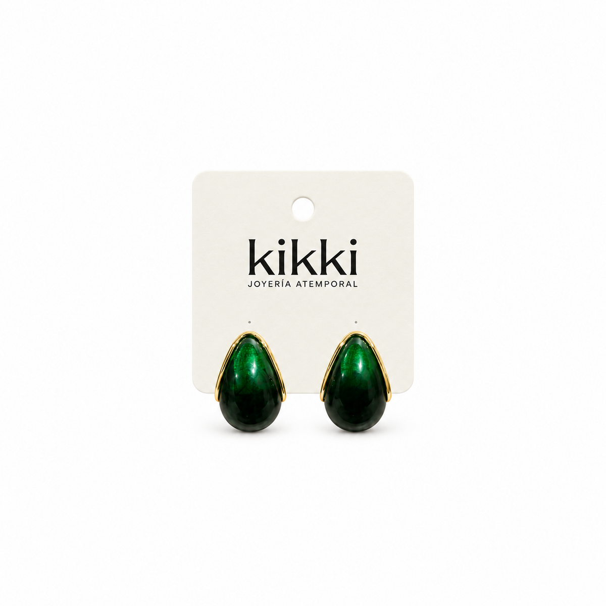 Aretes Beatle de Acero Inoxidable 316L