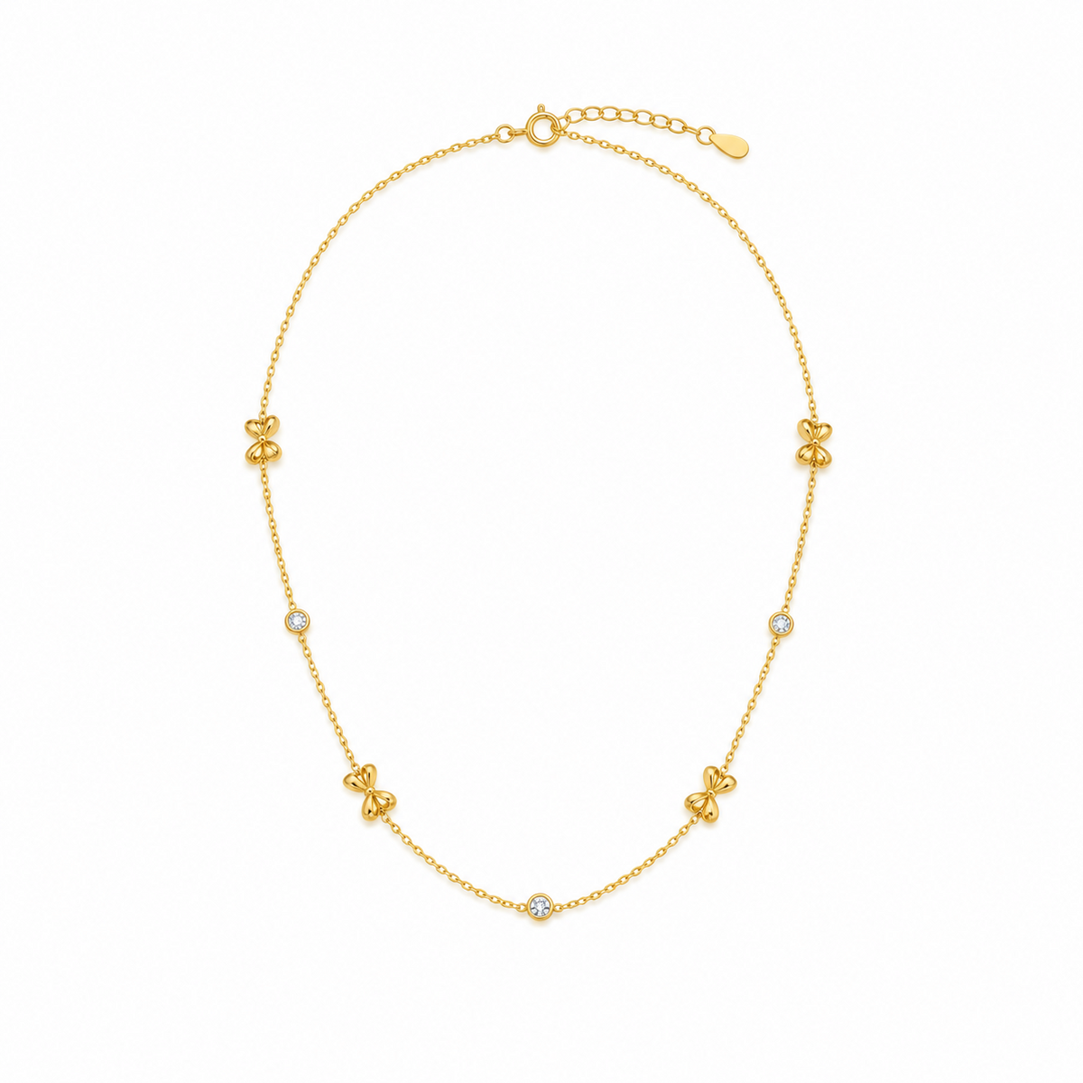 Collar Daisy de Acero Inoxidable 316L
