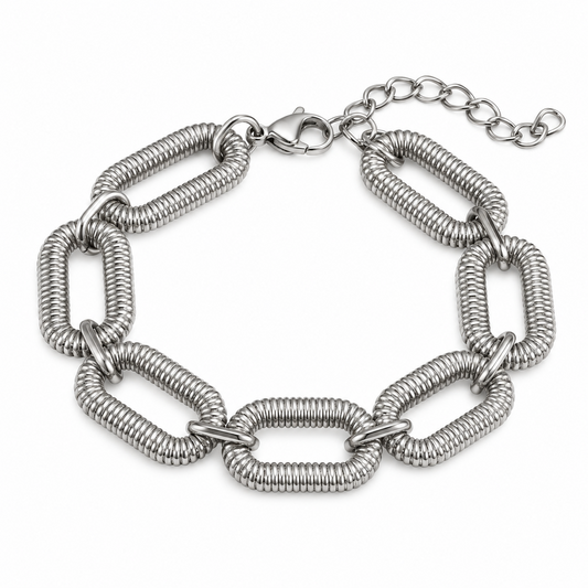 Brazalete Paola de Acero Inoxidable 316L