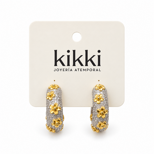 Aretes Vienna de Acero Inoxidable 316L