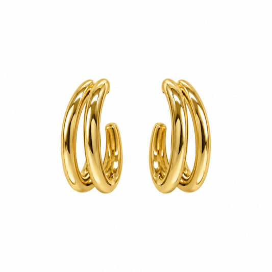 Aretes Calipso de Acero Inoxidable 316L