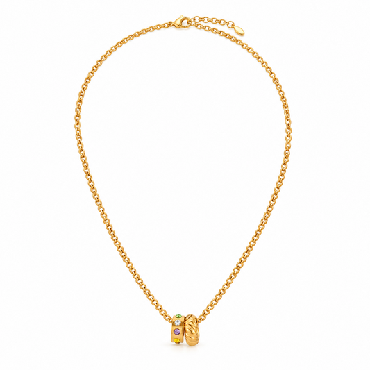 Collar Arenina de Acero Inoxidable 316L