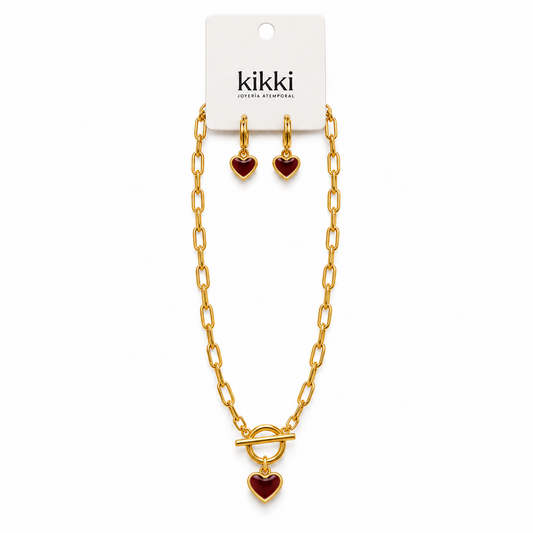 Collar Elena de Acero Inoxidable 316L