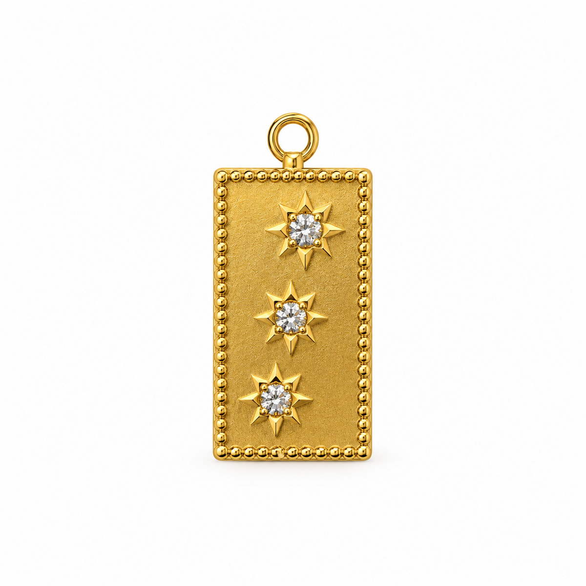 Charm Sol de Acero Inoxidable 316L