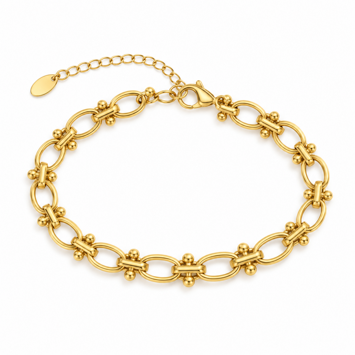 Brazalete Personalizable de Acero Inoxidable 316L