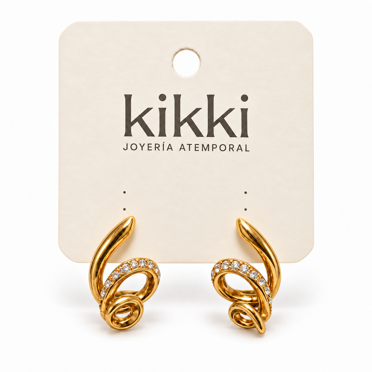 Aretes Mara de Acero Inoxidable 316L