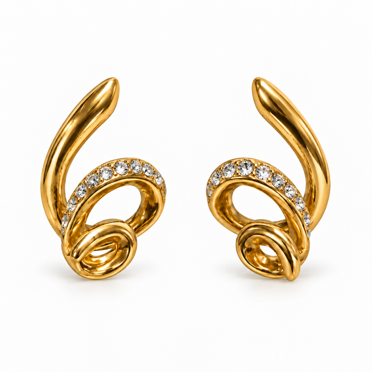 Aretes Mara de Acero Inoxidable 316L