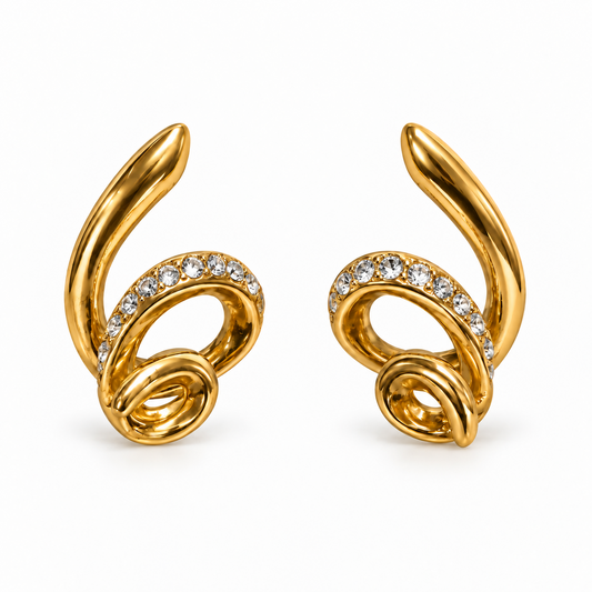 Aretes Mara de Acero Inoxidable 316L