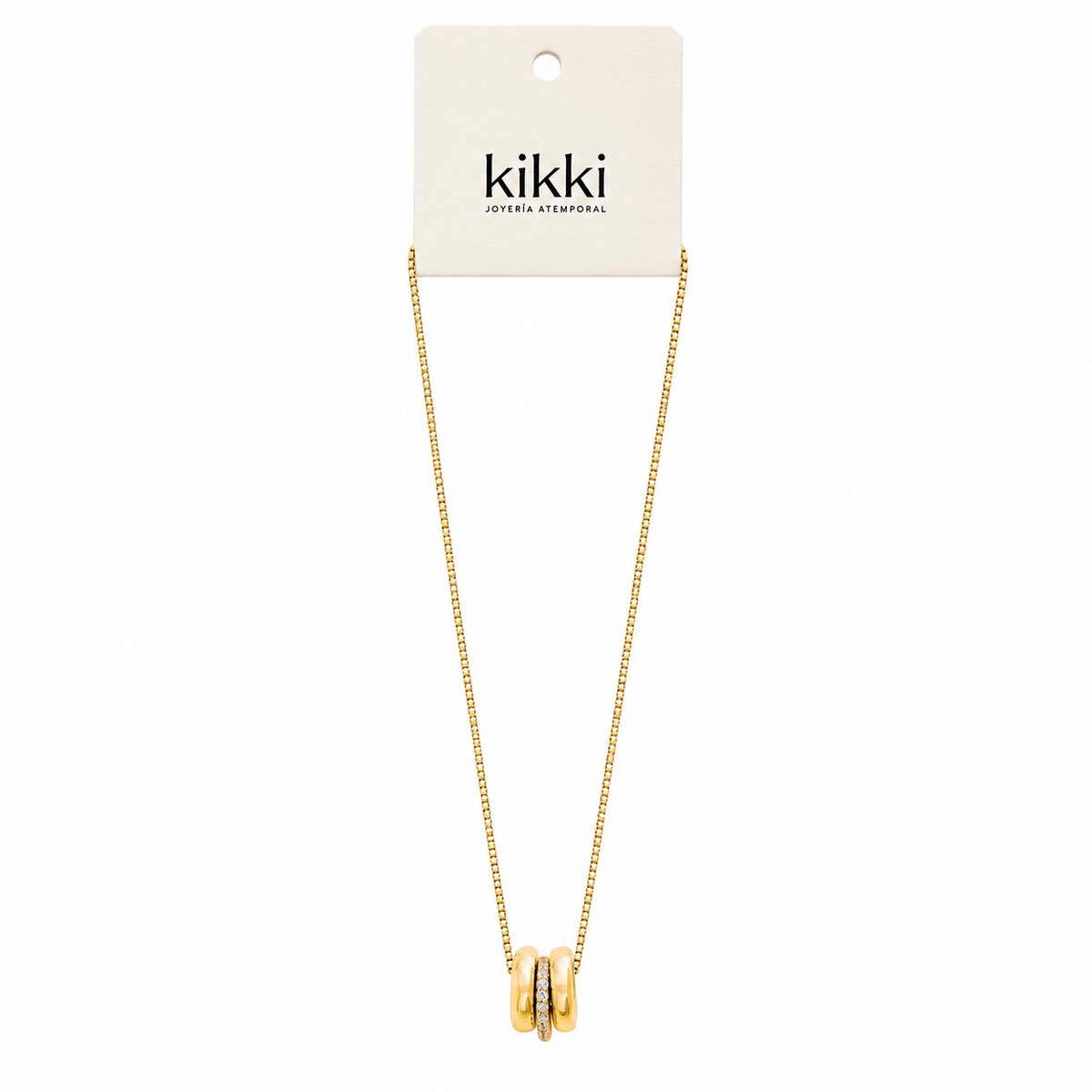 Collar Radian de Acero Inoxidable 316L
