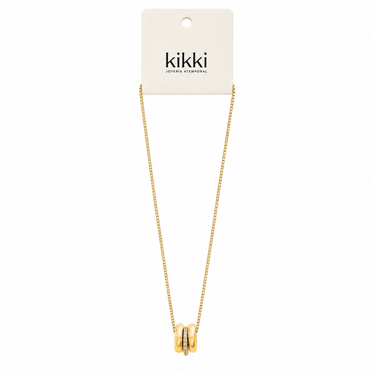 Collar Radian de Acero Inoxidable 316L
