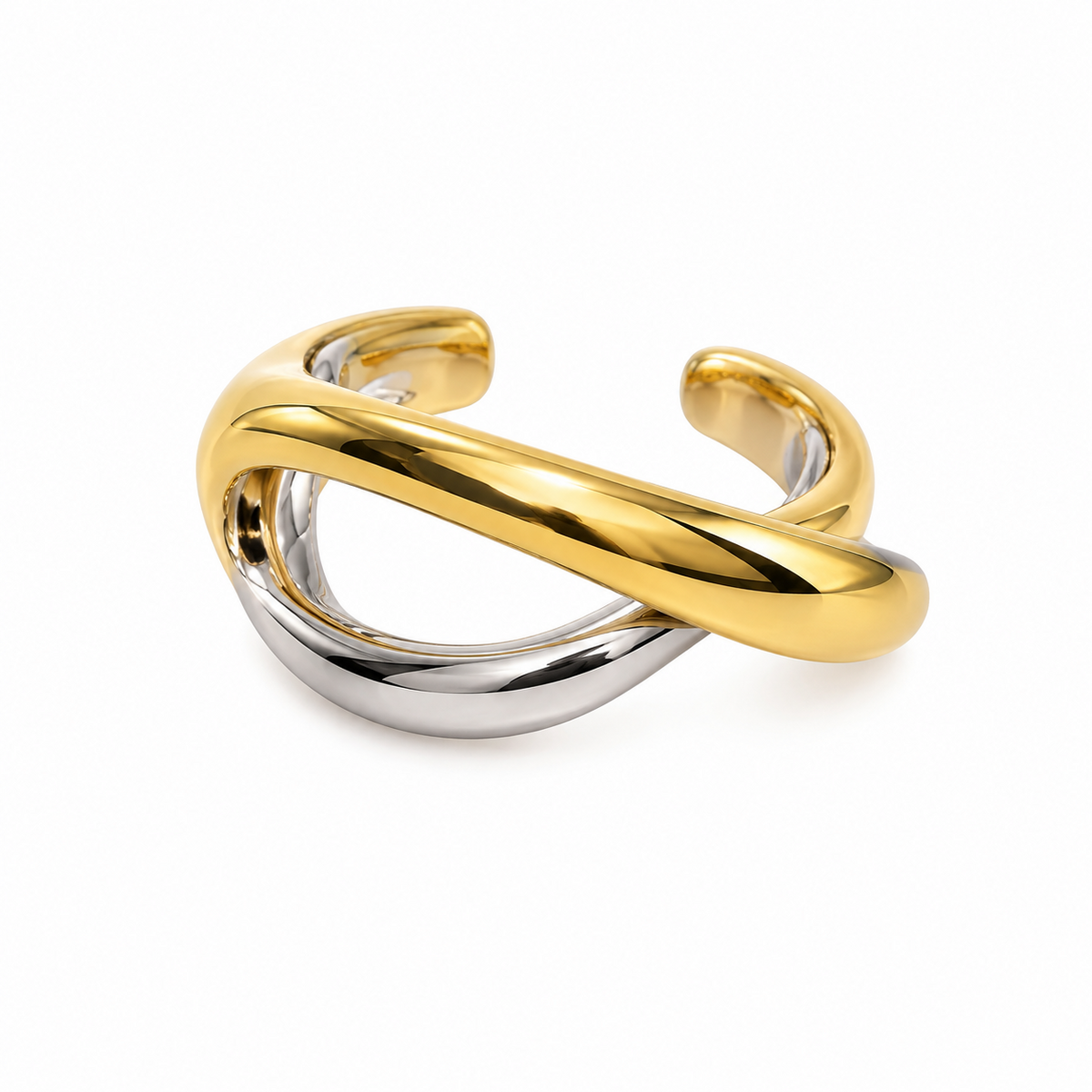 Earcuff combinado de Acero Inoxidable 316L