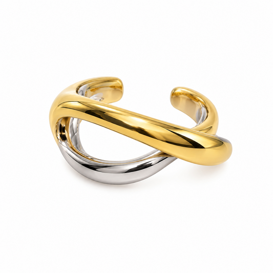 Earcuff combinado de Acero Inoxidable 316L