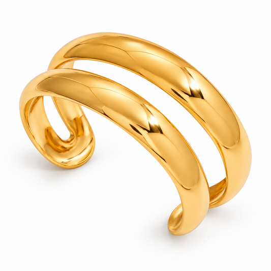 Brazalete Roxanna de Acero Inoxidable 316L