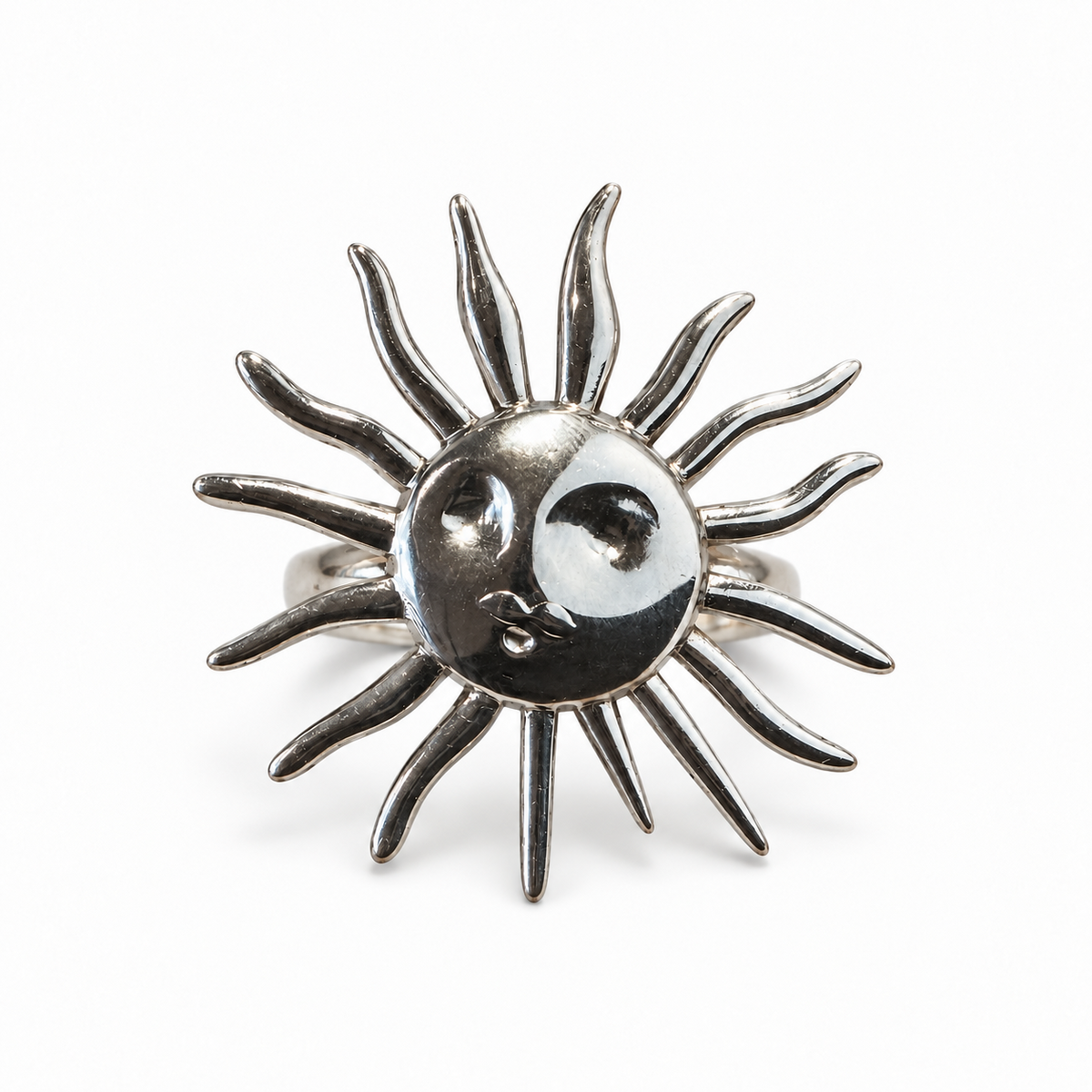 Anillo Napoles in Summer Plateado de Acero Inoxidable 316L