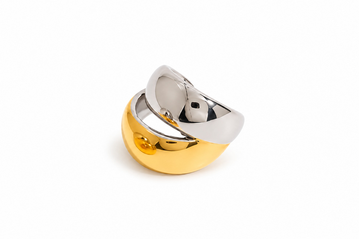 Earcuff Viperina de Acero Inoxidable 316L