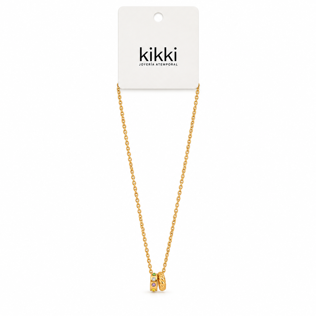 Collar Arenina de Acero Inoxidable 316L