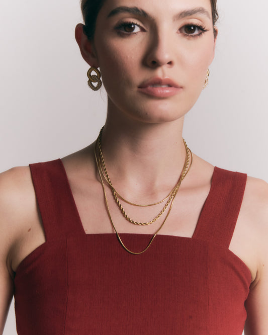 3 chain necklace