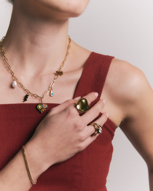 Brazalete Thin de Acero de Titanio – Fino, Hipoalergénico y Resistente al Agua